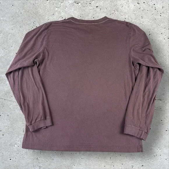 VINTAGE Diesel Shirt Size XL‎ Knock On Wood Thunderbird Graphic Brown L/S - Picture 3 of 5